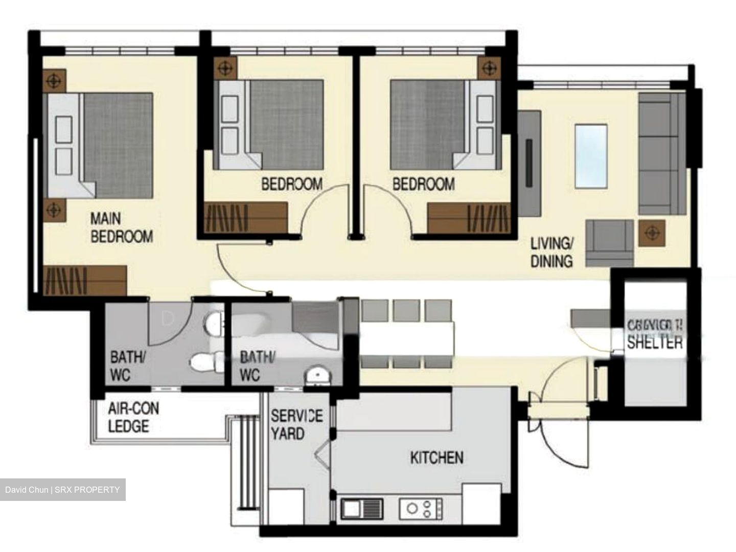 Blk 418C Fernvale Riverwalk (Sengkang), HDB 4 Rooms #501912151